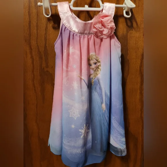 Disney | Dresses | Princess Elsa Size 2t Girls Summer Dress | Poshmark